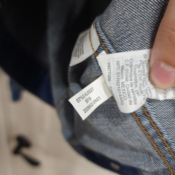 J Crew Mercantile Jean Jacket Womens Blue Denim Short Trucker Front Pockets S - Picture 9 of 11